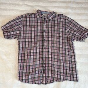 James Campbell short-sleeved button down
